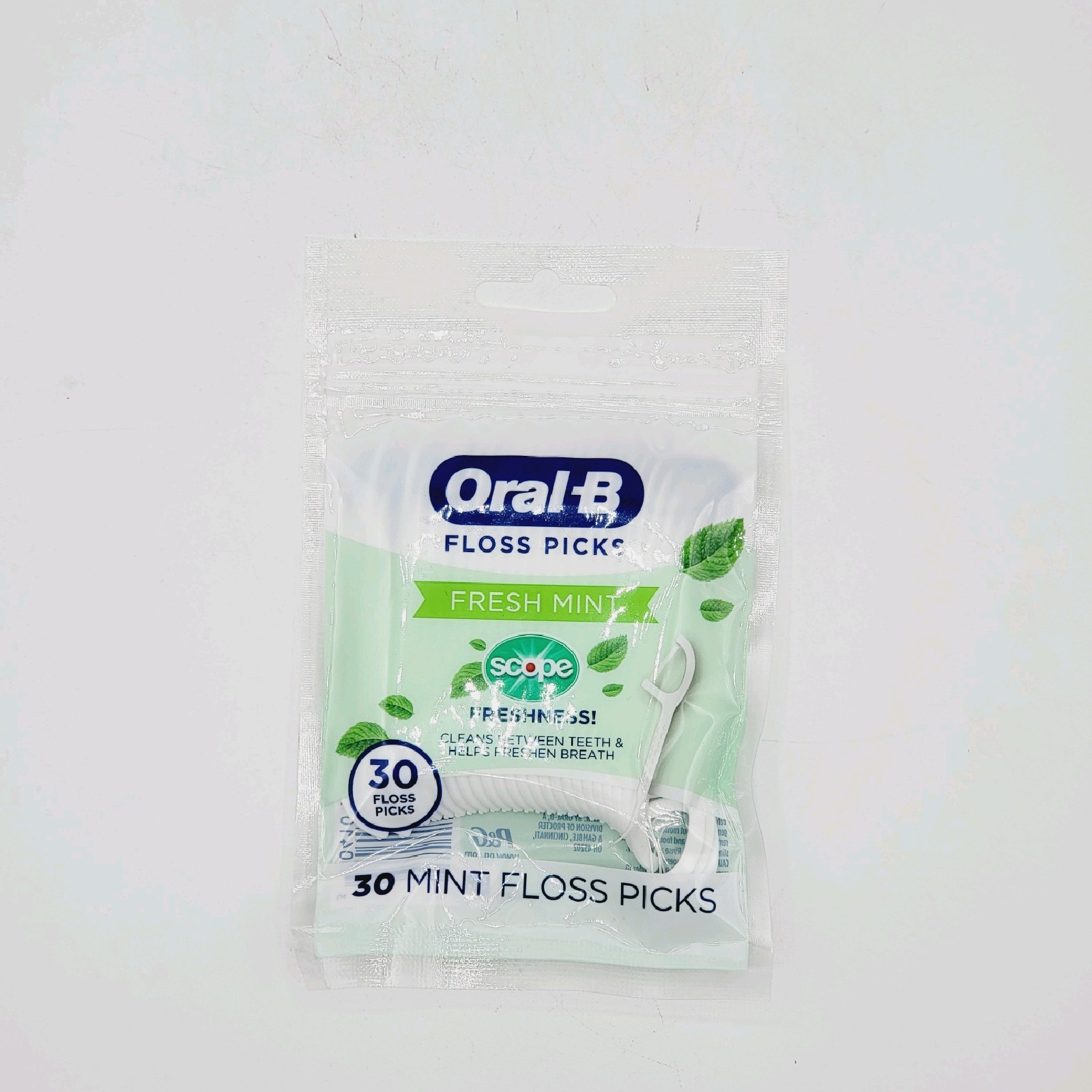Oral B Floss Pick Scope Fresh Mint