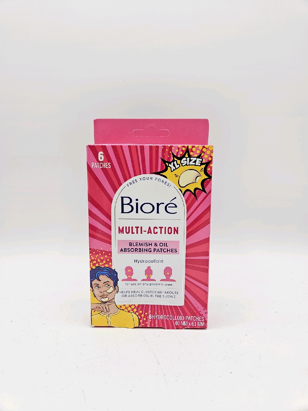 Biore Multi Action Blemish & Oil Absorbing Patches 6 Count